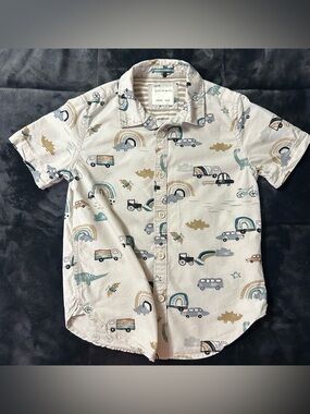 Cactus Boys Button Down Shirt 5/6